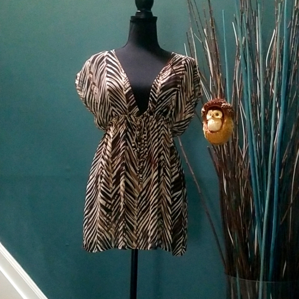 Byline Deep V Blouse